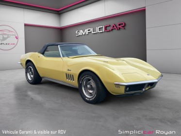 Chevrolet corvette c3 7.0 v8 390 ch 427 ci stingray / import us / cg ffve / ct ok / garantie 6 mois occasion simplicicar...