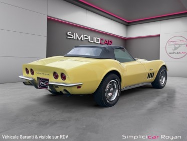Chevrolet corvette c3 7.0 v8 390 ch 427 ci stingray / import us / cg ffve / ct ok / garantie 6 mois occasion simplicicar...