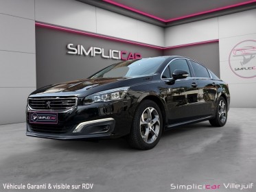 Peugeot 508 hybrid4 2015 2.0 hdi 163ch ss etg6  electric 37ch féline entretien peugeot caméra de recul sièges...
