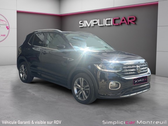 Volkswagen t-cross 1.0 tsi 115 start/stop bvm6 r-line garantie 12 mois- occasion montreuil (porte de vincennes)(75)...