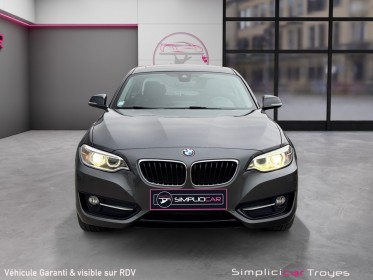 Bmw série 2 coupé 220d 190 sport toit ouvrant sièges chauffants radars garantie 12 mois occasion barberey simplicicar...