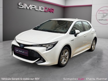 Toyota corolla hybride my21 122h dynamic occasion paris 15ème (75) simplicicar simplicibike france