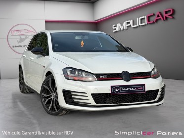 Volkswagen golf 2.0 tsi 220 dsg6 gti radar av ar régulateur sièges chauffants garantie 12 mois occasion simplicicar...