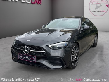 Mercedes classe c 220 d 9g-tronic amg line occasion simplicicar carcassonne simplicicar simplicibike france