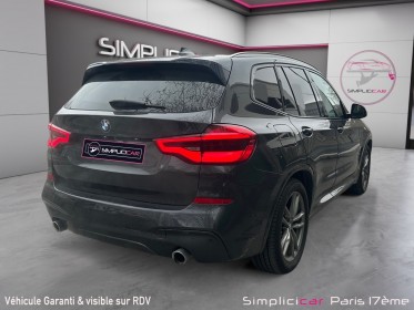 Bmw x3 g01 xdrive 30e 292ch bva8 m sport sellerie cuir / camera de recule / carplay / sièges électriques occasion paris...