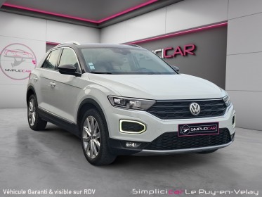 Volkswagen t-roc 2.0 tdi 150 start/stop dsg7 4motion carat occasion simplicicar velay simplicicar simplicibike france
