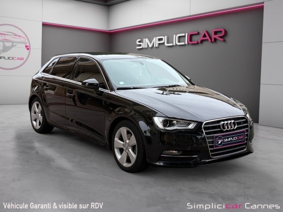 Audi a3 sportback 2.0 tdi 150 ambition s tronic 6 occasion cannes (06) simplicicar simplicibike france