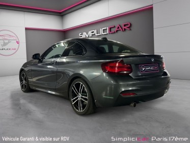 Bmw serie 2 coupe f22 lci2 218i 136 ch bva8 m sport occasion paris 17ème (75)(porte maillot) simplicicar simplicibike france