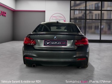 Bmw serie 2 coupe f22 lci2 218i 136 ch bva8 m sport occasion paris 17ème (75)(porte maillot) simplicicar simplicibike france