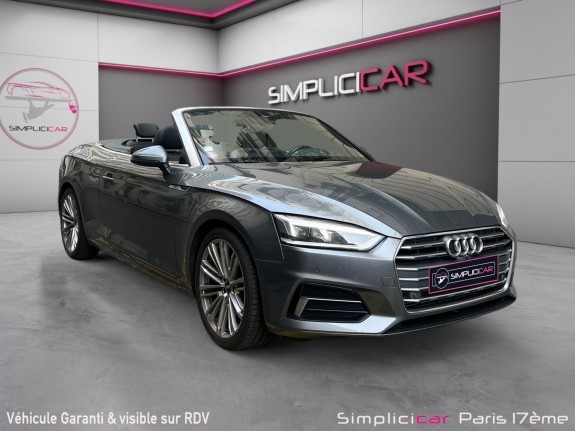 Audi a5 cabriolet 2.0 tfsi 252 s tronic design luxe/camÉra de recul/digital cockpit/siÈges elec chauffantventilÉ/ occasion...