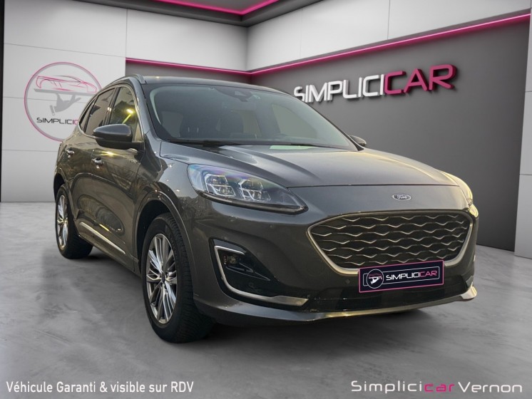 Ford kuga 2.5 duratec 190 ch flexifuel fhev e85 powershift vignale  entretien complet  garantie 12 mois occasion simplicicar...