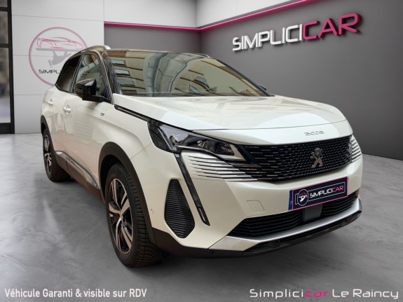 Peugeot 3008 bluehdi 130ch ss eat8 gt garantie 12 mois  crochet d'attelage occasion simplicicar le raincy simplicicar...