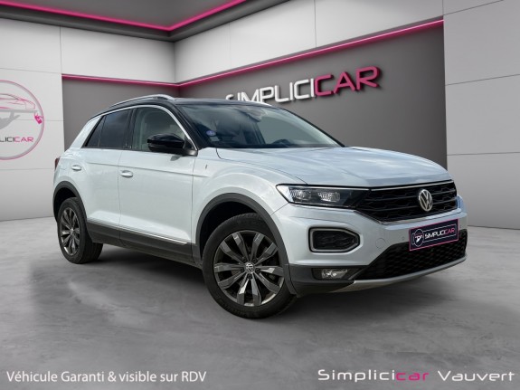 Volkswagen t-roc 1.5 tsi 150 evo start/stop bvm6 carat camera de recul keyless garantie 12 mois occasion simplicicar lunel...