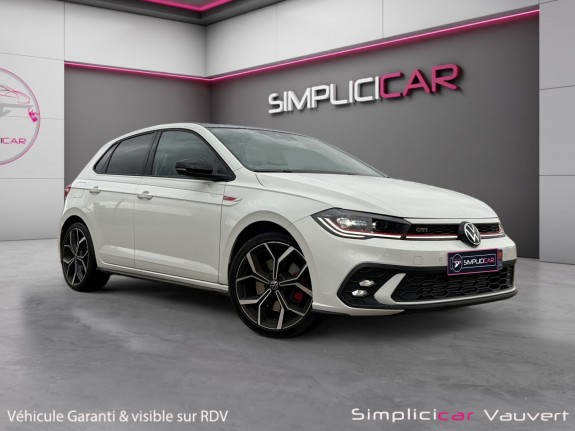 Volkswagen polo vi 2.0 tsi 207 ss dsg7 gti virtual cockpit toit ouvrant garantie 12 mois occasion simplicicar lunel...