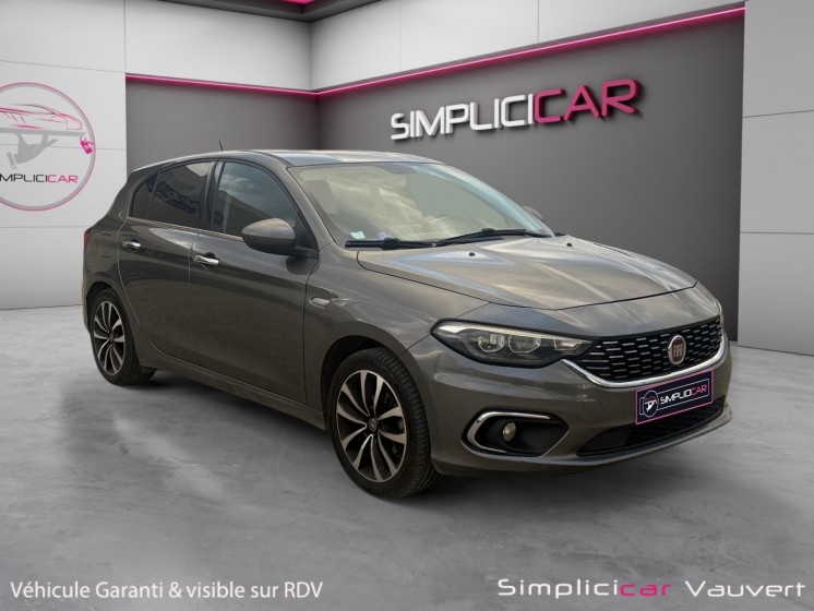 Fiat tipo 5 portes 1.4 t-jet 120 ch start/stop lounge caméra de recul gps flexifuel garantie 12 mois occasion simplicicar...