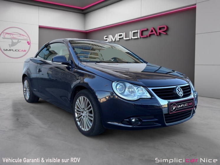 Volkswagen eos 2.0 tsi carat. occasion  simplicicar nice - pfvauto simplicicar simplicibike france