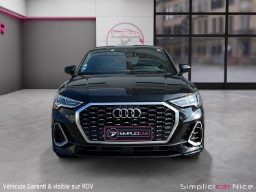 Audi q3 sportback 35 tfsi 150 s tronic 7 s line occasion  simplicicar nice - pfvauto simplicicar simplicibike france
