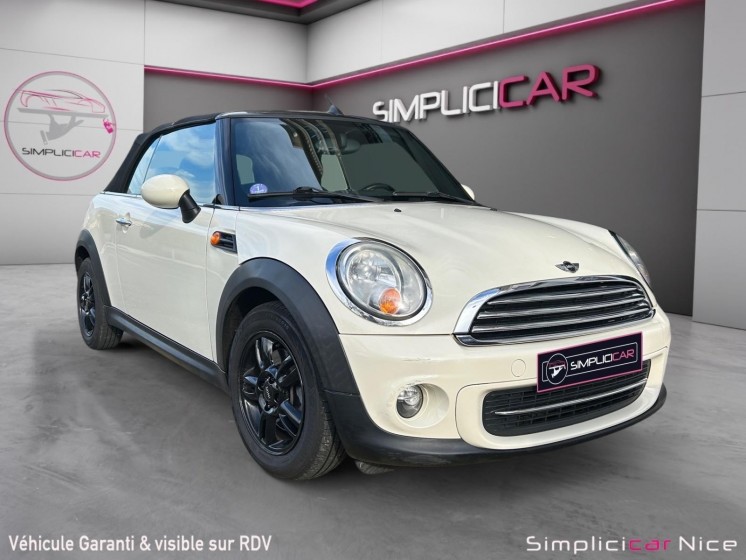Mini cabriolet r57 122 ch cooper pack chili. occasion  simplicicar nice - pfvauto simplicicar simplicibike france