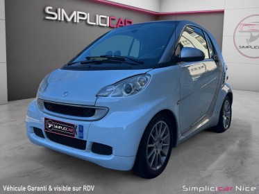 Smart fortwo coupe 71ch passion softouch occasion  simplicicar nice - pfvauto simplicicar simplicibike france