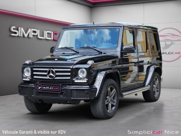 Mercedes classe g 500 v8 421ch 7g-tronic. occasion  simplicicar nice - pfvauto simplicicar simplicibike france