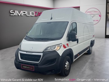 Peugeot boxer plancher cabine 140ch bluehdi l4 c435 pro sr / camera de recul occasion simplicicar orgeval  simplicicar...