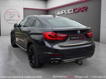Bmw x6 f16 xdrive40d 313ch m sport/ toit ouvrant/ sièges chauffants/ caméra de recul--- occasion simplicicar orgeval ...