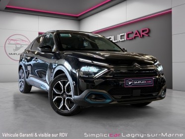 Citroen c4 electrique 136 ch automatique shine - tva recuperable - toit ouvrant - sieges massants - camera 360 occasion...