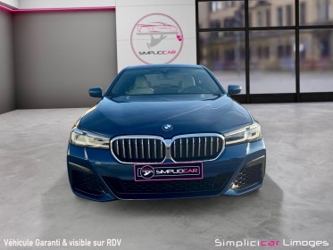 Bmw serie 5 g30 lci 530d twinpower turbo xdrive 286 ch bva8 m sport  garantie 12 mois occasion simplicicar limoges ...