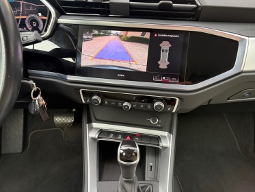Audi q3 35 tfsi 150 ch s tronic 7 design luxe bleu cosmos caméra de recul toit ouvrant garantie 12 mois occasion simplicicar...