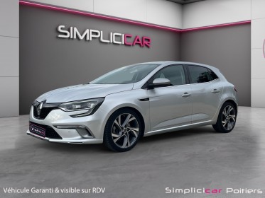 Renault megane iv berline gt 1.6i turbo tce 205 carplay led d'ambiance régulateur garantie 12 mois occasion simplicicar...