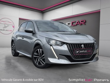 Peugeot 208 bluehdi 100 ss bvm6 allure carplay caméra entretien complet garantie 12 mois occasion simplicicar poitiers...