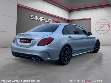 Mercedes classe c 220 d 9g-tronic amg line - toit ouvrant - panoramique - garantie 12 mois occasion simplicicar brest...