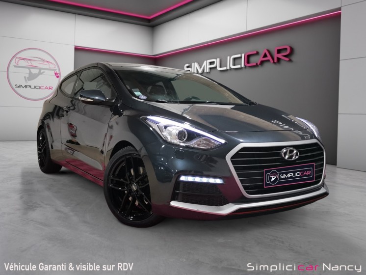 Hyundai i30 turbo 1.6 t-gdi 186ch 100% hyundai 4 jantes et pneus hiver offerts garantie 12 mois occasion simplicicar nancy...