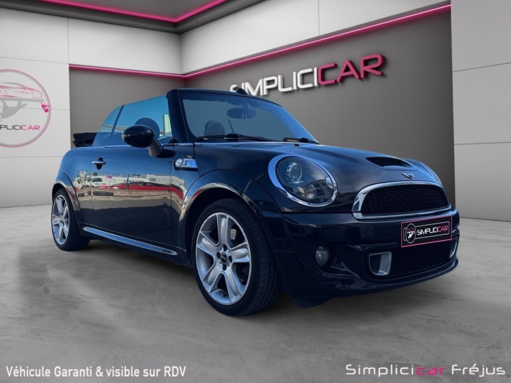 Mini cabriolet r57 184 ch cooper s pack red hot chili a radar ar garantie 12 mois occasion simplicicar frejus  simplicicar...