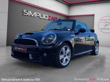 Mini cabriolet r57 184 ch cooper s pack red hot chili a radar ar garantie 12 mois occasion simplicicar frejus  simplicicar...