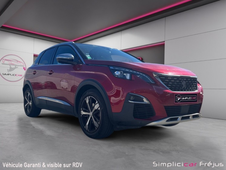 Peugeot 3008 2.0 bluehdi 180ch ss eat6 gt haute finition garantie 12 mois occasion simplicicar frejus  simplicicar...