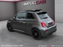 Abarth 595 my16 1.4 turbo 16v t-jet 165 ch bva5 turismo/garantie 12 mois/suivi, historique complet/carplay/toit ouvrant...
