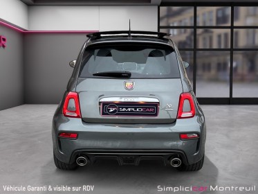 Abarth 595 my16 1.4 turbo 16v t-jet 165 ch bva5 turismo/garantie 12 mois/suivi, historique complet/carplay/toit ouvrant...