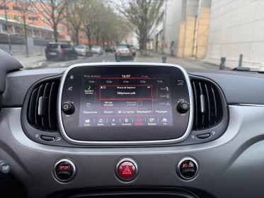 Abarth 595 my16 1.4 turbo 16v t-jet 165 ch bva5 turismo/garantie 12 mois/suivi, historique complet/carplay/toit ouvrant...