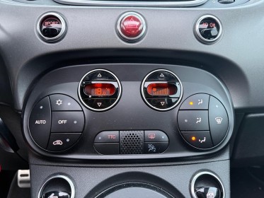 Abarth 595 my16 1.4 turbo 16v t-jet 165 ch bva5 turismo/garantie 12 mois/suivi, historique complet/carplay/toit ouvrant...