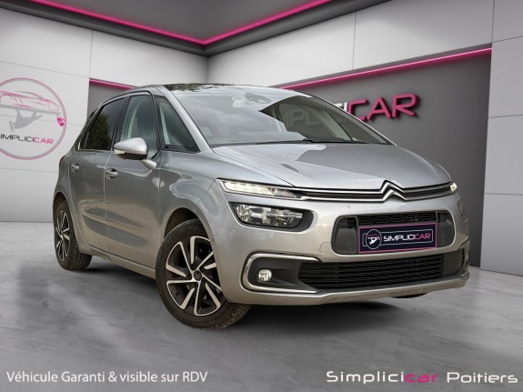 Citroen c4 picasso bluehdi 150ch ss eat6 shine attelage bluetooth radar de recul garantie 12 mois occasion simplicicar...