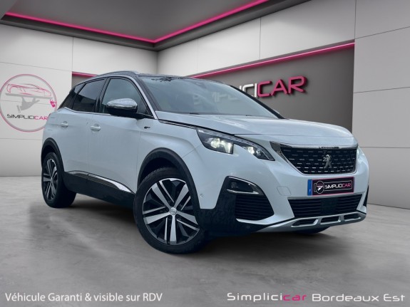 Peugeot 3008 bluehdi 180ch ss eat8 gt attelage toit ouvrant garantie 12 mois occasion simplicicar bordeaux  simplicicar...