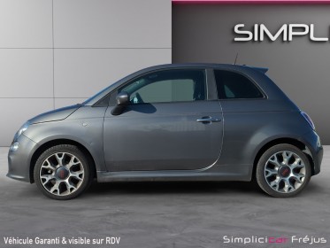 Fiat 500 1.2 8v 69 ch s siege en cuir radar de recul garantie 12 mois occasion simplicicar frejus  simplicicar simplicibike...