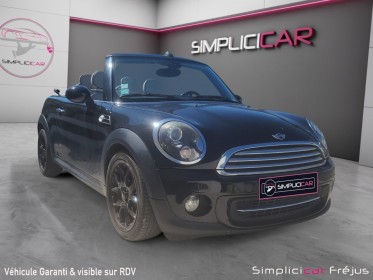 Mini cabriolet r57 1.6i - 122 cooper a intérieur cuir, regulateur de vitesse garantie 12 mois occasion simplicicar frejus ...
