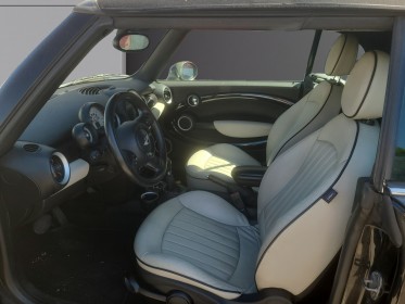 Mini cabriolet r57 1.6i - 122 cooper a intérieur cuir, regulateur de vitesse garantie 12 mois occasion simplicicar frejus ...