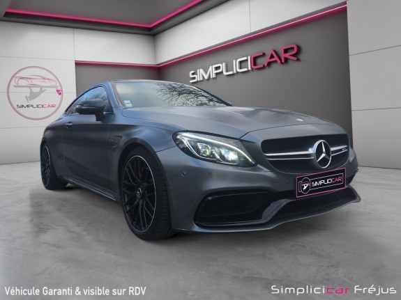 Mercedes classe c coupe 63 s mercedes-amg speedshift mct amg garantie 12 mois occasion simplicicar frejus  simplicicar...