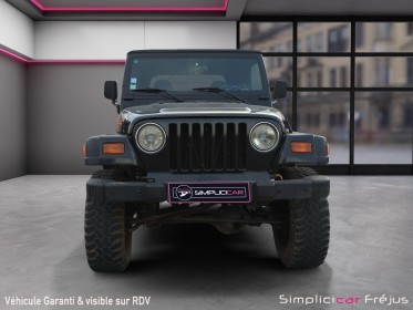 Jeep jeep wrangler 2.5i sport attelage garantie 12 mois occasion simplicicar frejus  simplicicar simplicibike france