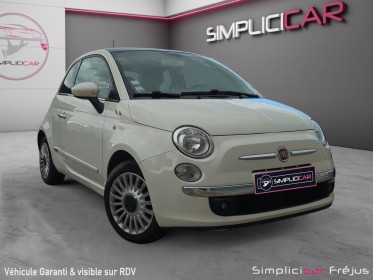 Fiat 500 1.2 8v 69 ch lounge garantie 12mois occasion simplicicar frejus  simplicicar simplicibike france