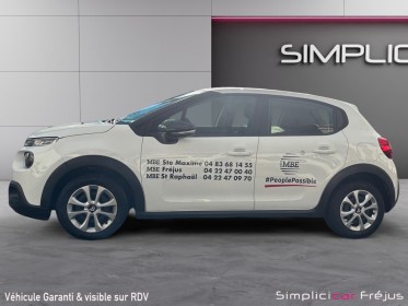 Citroen c3 societe bluehdi 100 ss bvm feel garantie 12 mois occasion simplicicar frejus  simplicicar simplicibike france