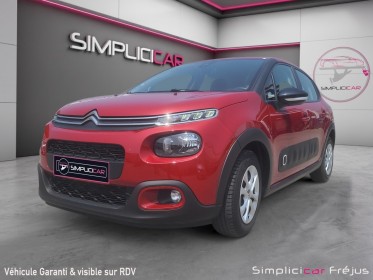 Citroen c3 c3 puretech 68 feel climatisation  régulateur de vitesse garantie 12mois occasion simplicicar frejus  simplicicar...
